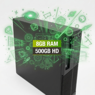 Lenovo ThinkCentre M79 SFF | AMD A8 | 8GB RAM | 500GB HDD | Desktop Empresarial